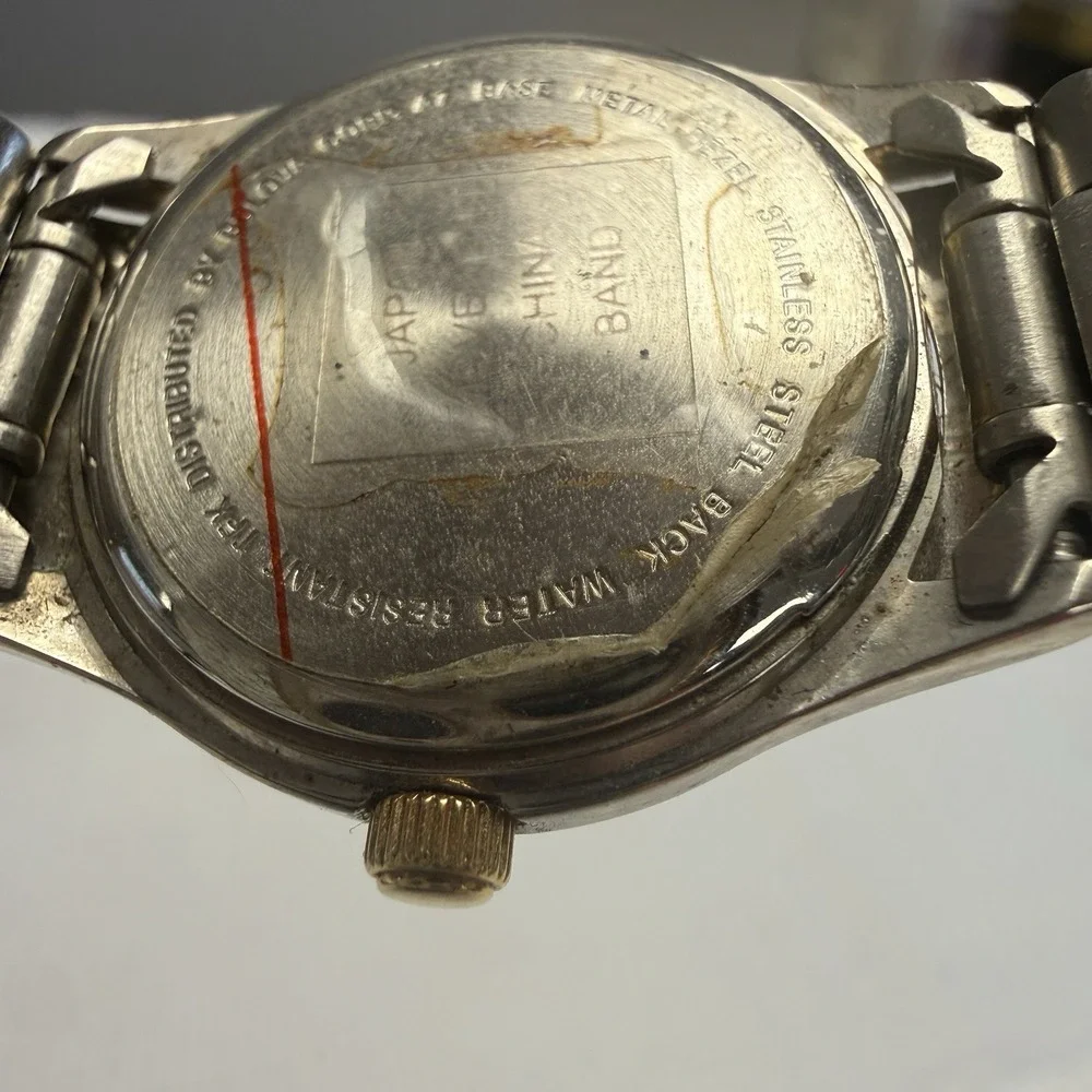 Bulova Super Media Yellow Pages Ad Two Tone Stainless Steel Quartz Ladies Watch